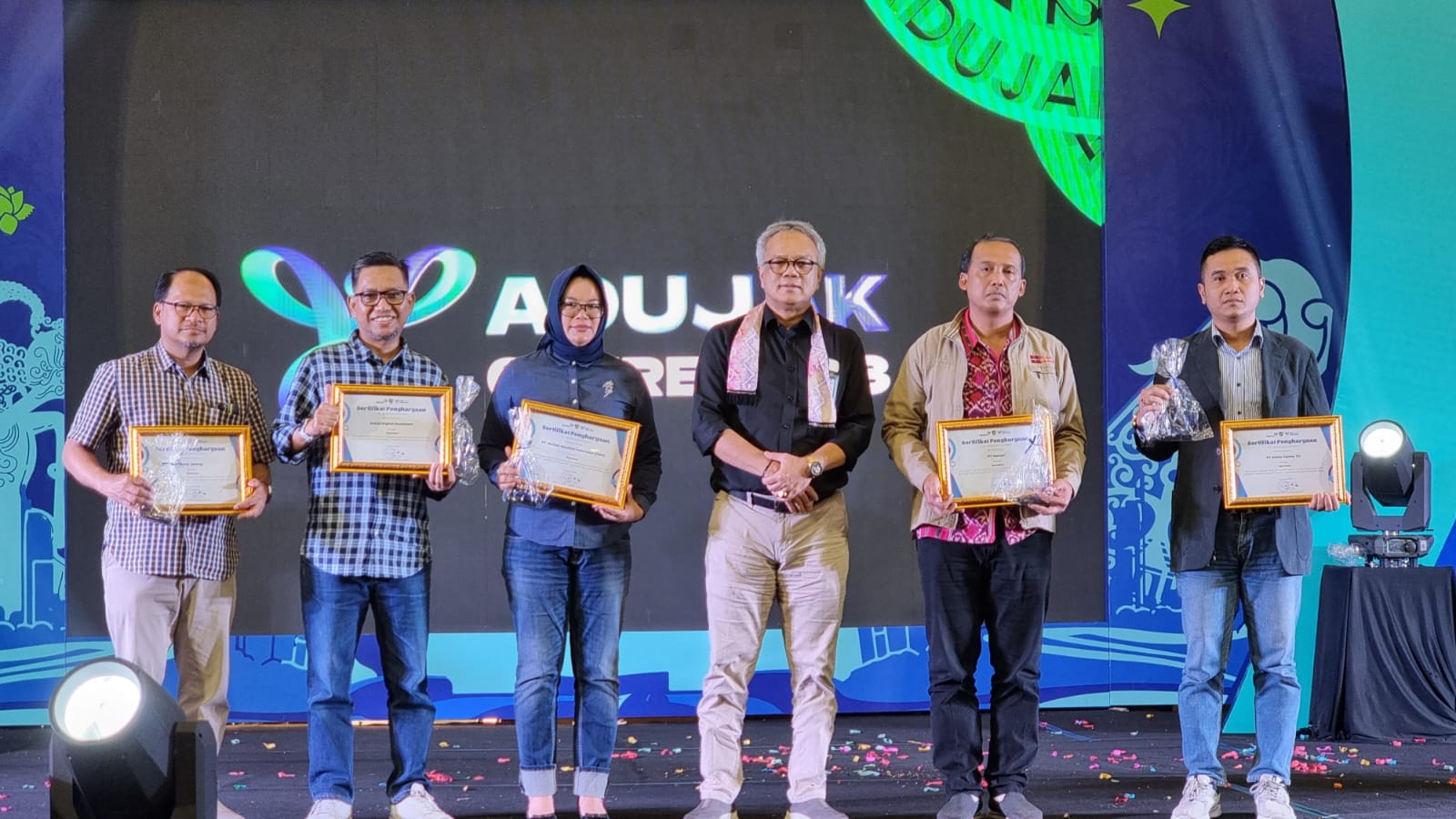 Solusi Digital Ekosistem at the BKKBN partner appreciation event in Semarang