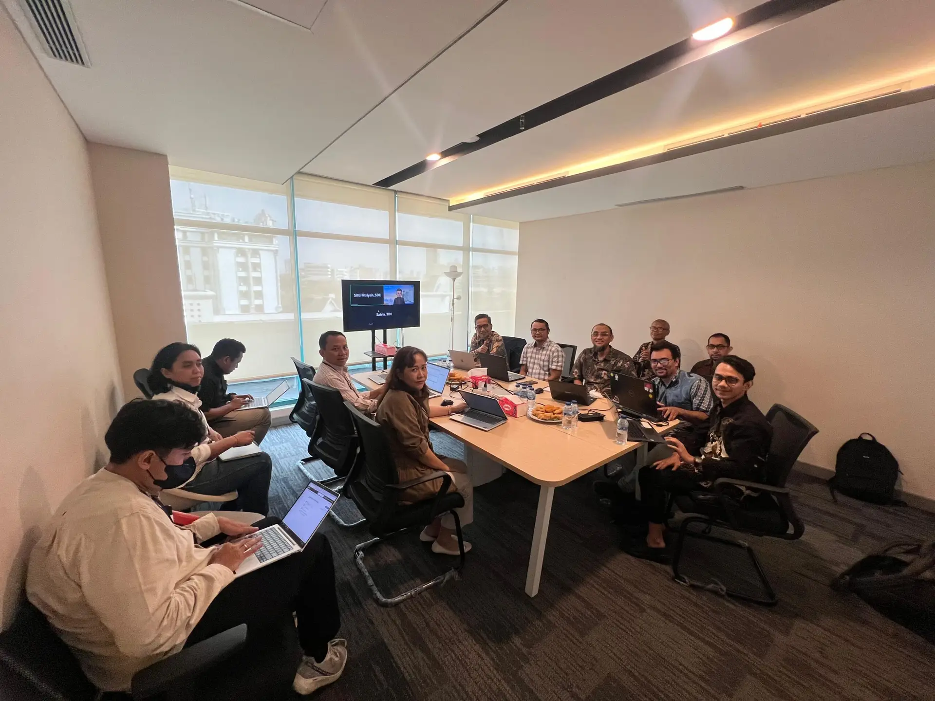 Home Kick-Off Meeting for IT Capacity Planning with Jasindo in Jakarta