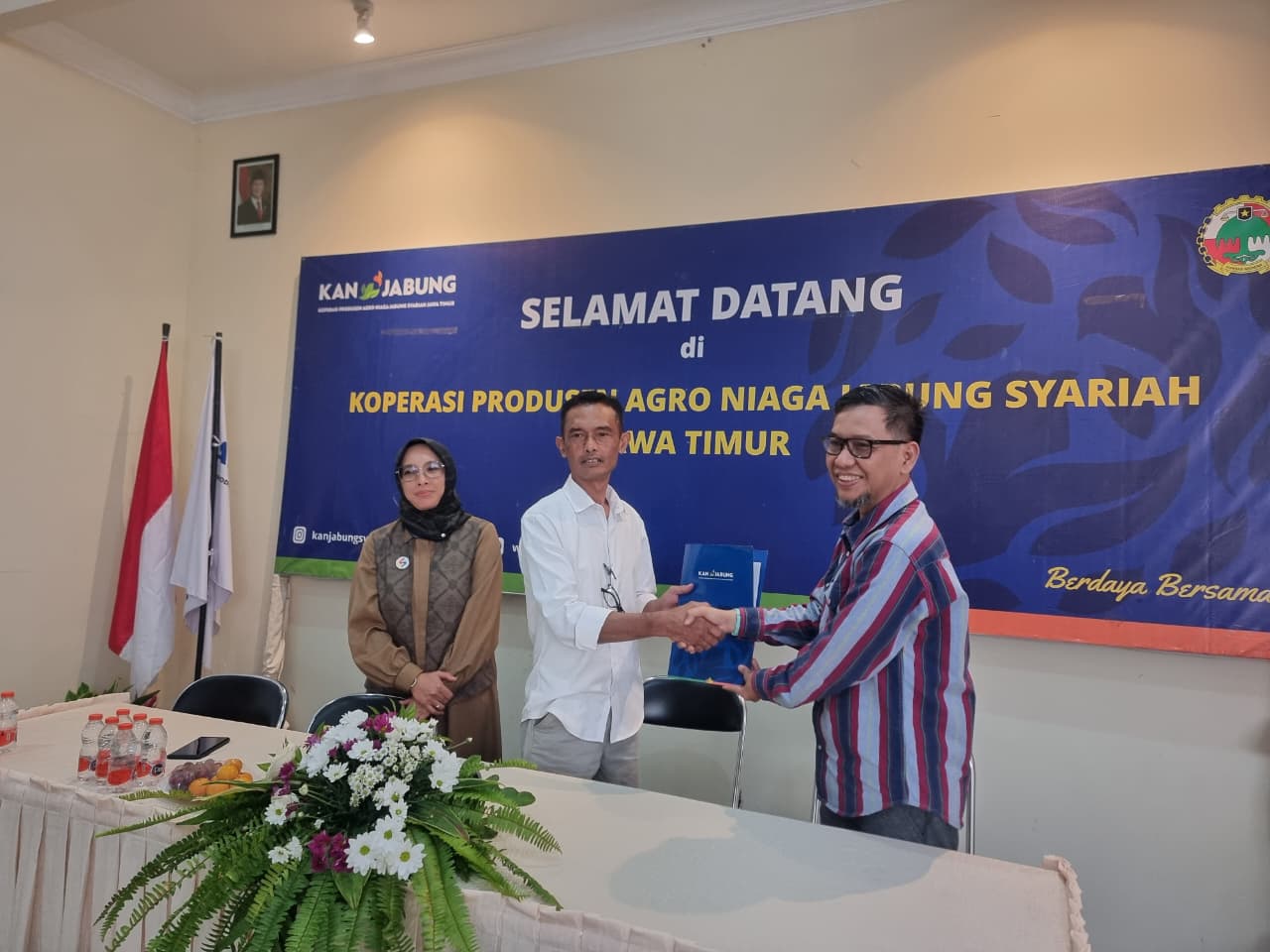 Home Kick-Off Meeting for Odoo implementation and SAK EP financial reporting at KAN Jabung in Malang