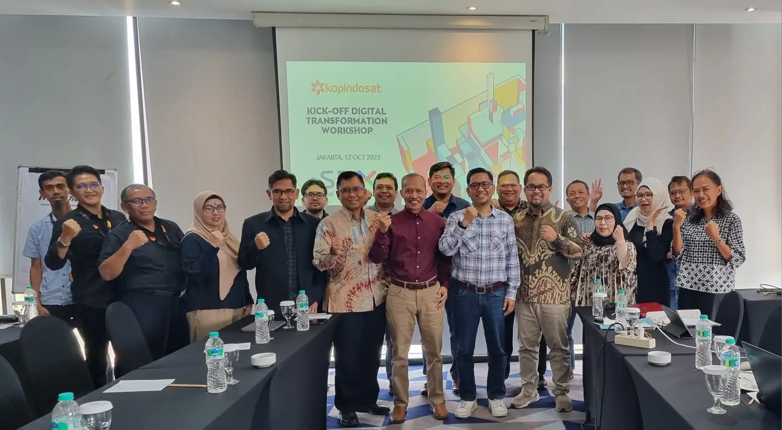 Kick-Off Meeting Workshop Transformasi Digital Kopindosat in Jakarta